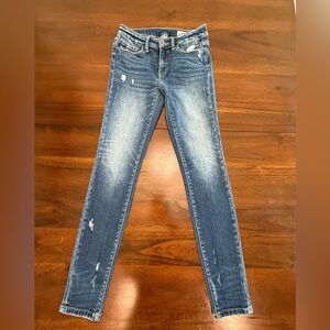 Bridge by GLY Mid Rise Skinny Distressed Jeans - Size 26